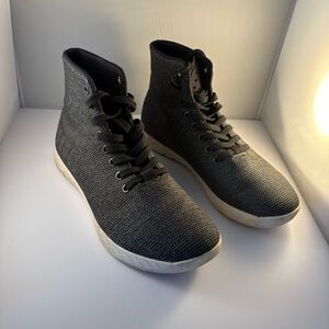 NoBull High Top Trainers M 7.5 W 9 Black Superfabric Lifting Lace Up Athletic
